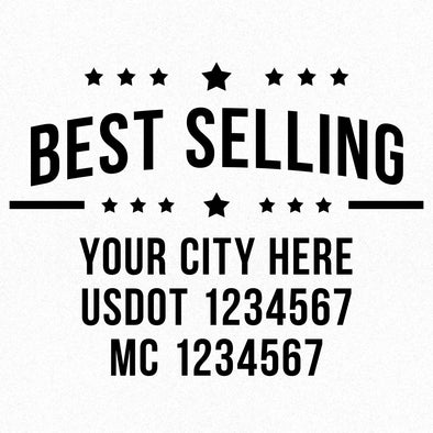 best selling truck decals