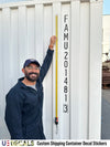 custom shipping container signs