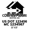 company name moving house arrow