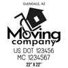 company name moving house and US DOT