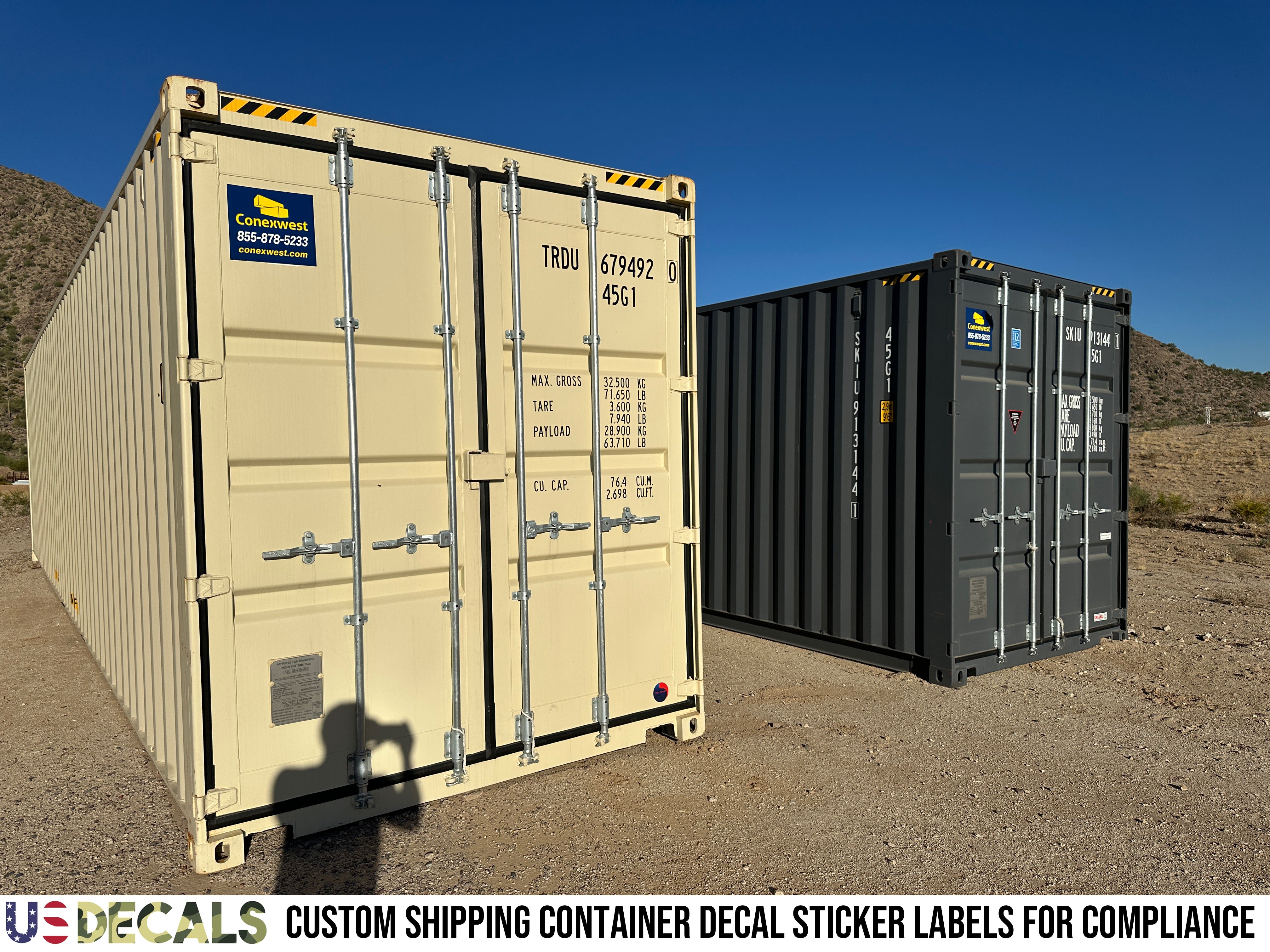 Iso Shipping Container Decals What Do Shipping Container Labels Mean?