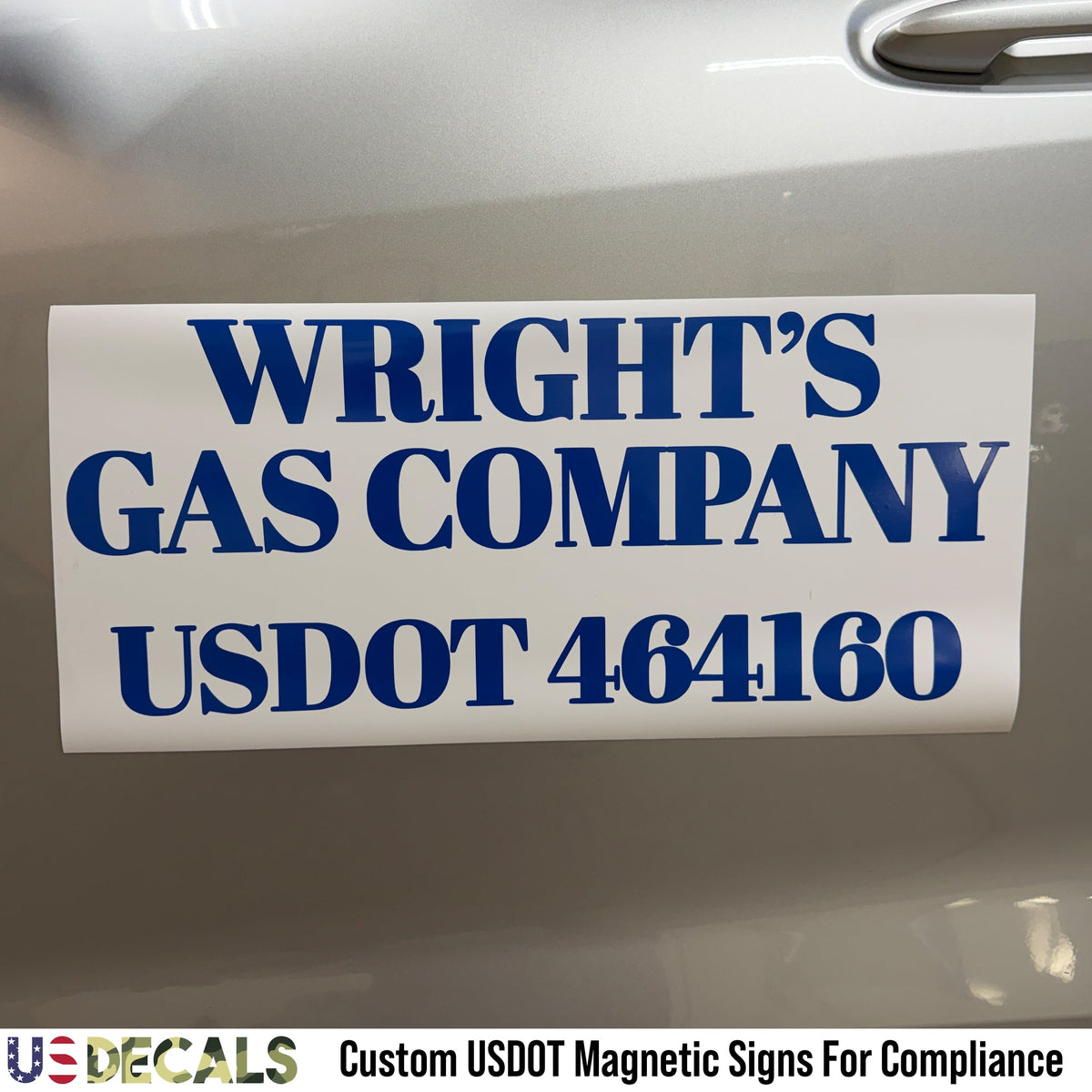 Custom USDOT Magnetic Signs For Compliance – US Decals