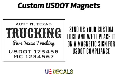 custom usdot logo magnets 