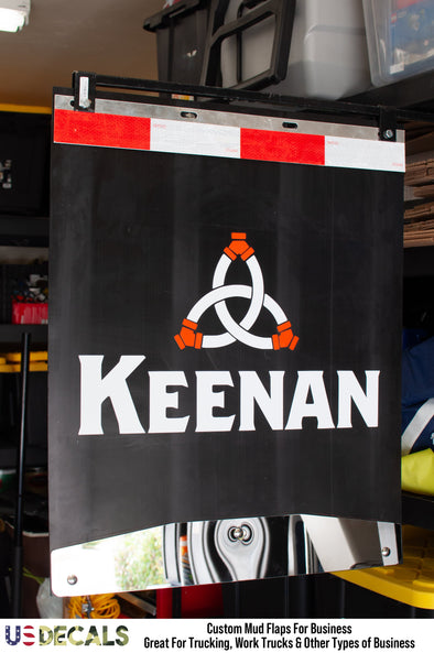 Custom Mud Flaps For Business | Mud Flaps For Work Trucks, Trucking, Landscaping, Construction Businesses