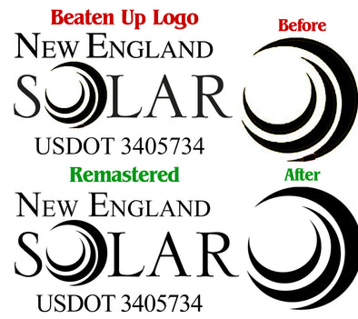 recreated before and after usdot decal template
