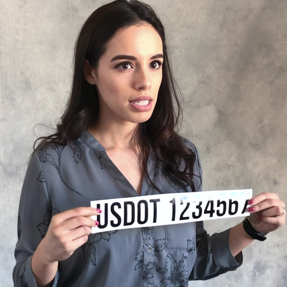 Usdot Decal Sticker Lettering Regulations Video Us Decals