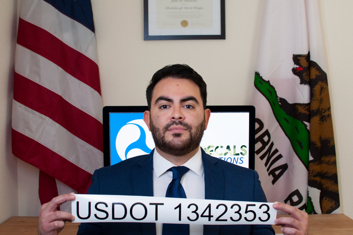 2021 USDOT Number Sticker Lettering Decal Regulations Tips To Keep Y