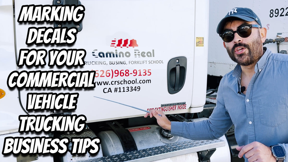 What Decal Sticker Marking Should You Display For Your Commercial Vehi ...