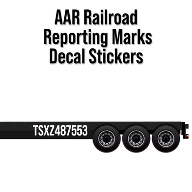 trailer reporting marks decal