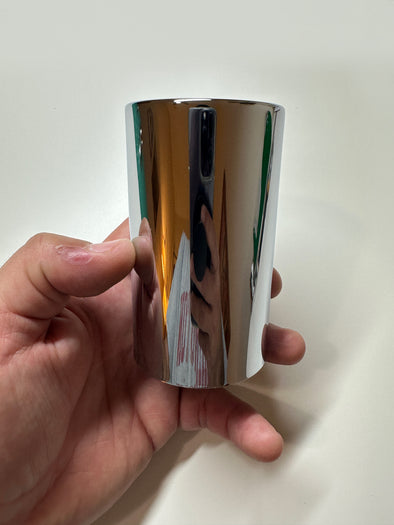 Style 4 | Semi-Truck or Commercial Vehicle 33MM Chrome Flange Lug Nut Cover