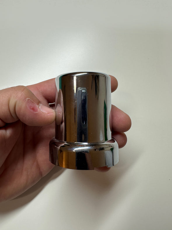 Style 5 | Semi-Truck or Commercial Vehicle 33MM Chrome Flange Lug Nut Cover