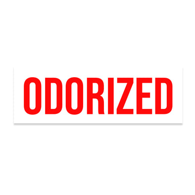 Odorized Decal Sticker For Shipping Containers, Trailers or Tankers