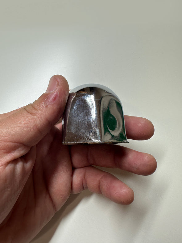 Style 1 | Semi-Truck or Commercial Vehicle 33MM Chrome Flange Lug Nut Cover
