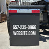 custom semi truck mudflaps