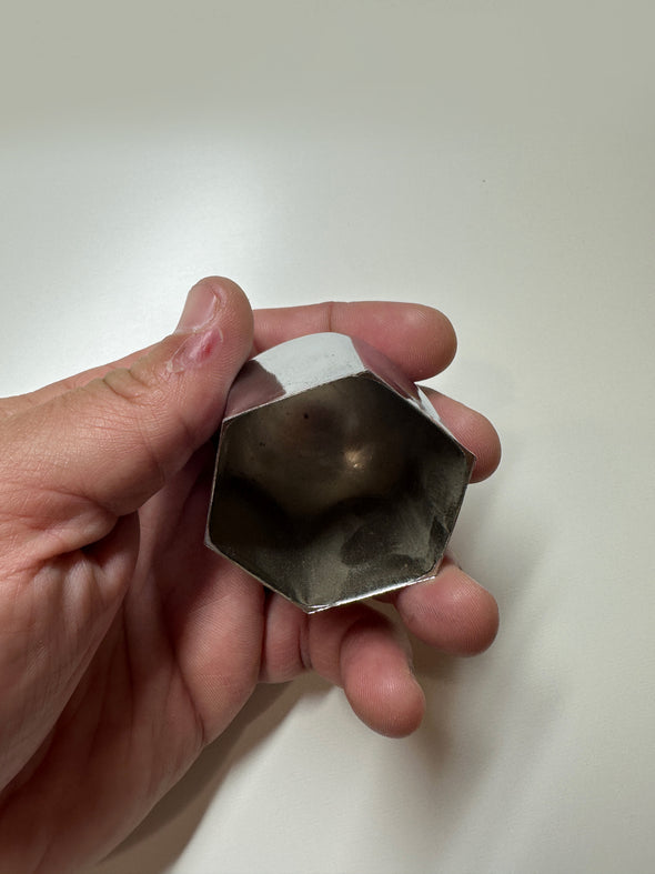 Style 1 | Semi-Truck or Commercial Vehicle 33MM Chrome Flange Lug Nut Cover