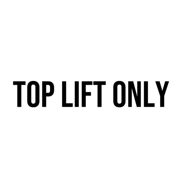 Top Lift Only Decal Sticker Sign For Shipping Container Trailers