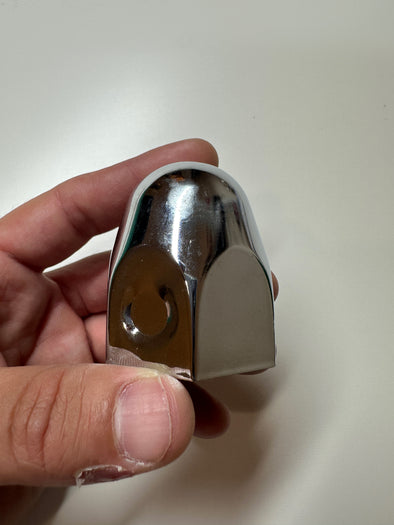 Style 2 | Semi-Truck or Commercial Vehicle 33MM Chrome Flange Lug Nut Cover