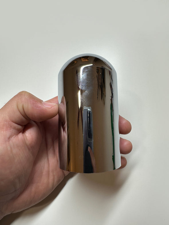 Style 6 | Semi-Truck or Commercial Vehicle 33MM Chrome Flange Lug Nut Cover