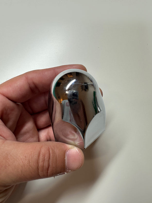 Style 2 | Semi-Truck or Commercial Vehicle 33MM Chrome Flange Lug Nut Cover