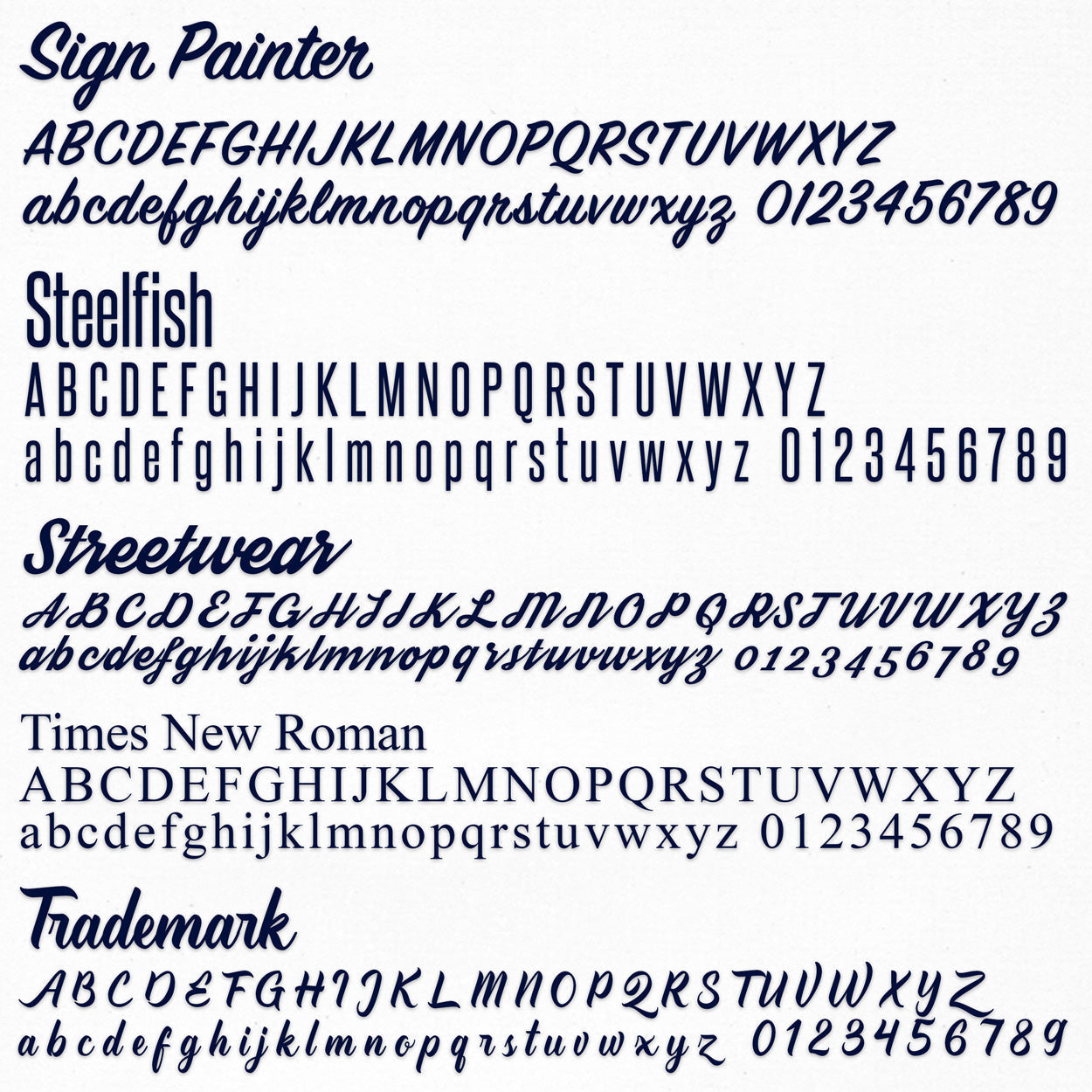 Custom Vinyl Lettering 2 Inch Decals - Boat Registration Numbers ...