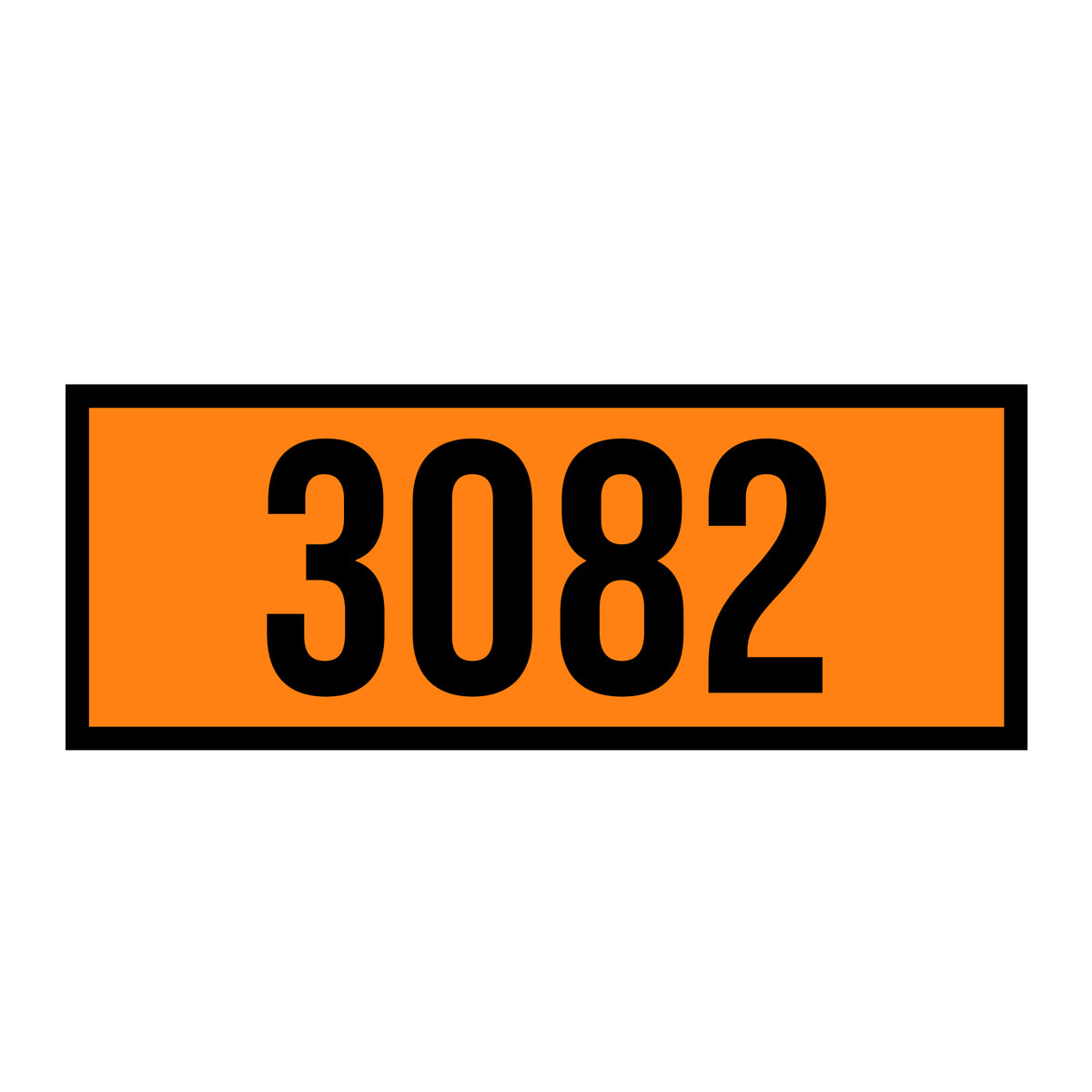 UN Number Decal Sticker Sign For Shipping Container Trailers – US Decals