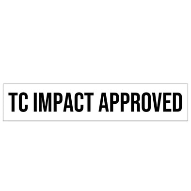 ISO Tank TC Impact Approved Decal Sticker Label Sign