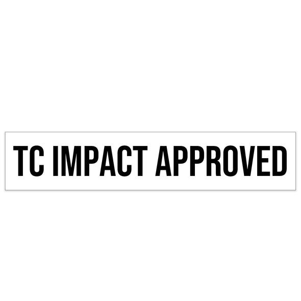 ISO Tank TC Impact Approved Decal Sticker Label Sign