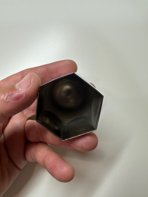 Style 2 | Semi-Truck or Commercial Vehicle 33MM Chrome Flange Lug Nut Cover