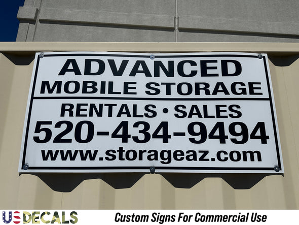 Custom Large Billboard Sign for Business or Commercial Use