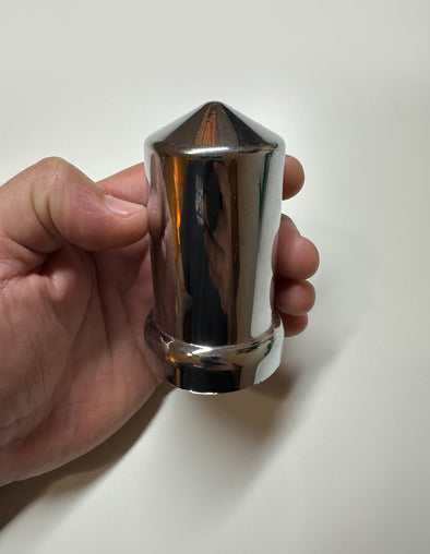 Style 7 | Semi-Truck or Commercial Vehicle 33MM Chrome Flange Lug Nut Cover