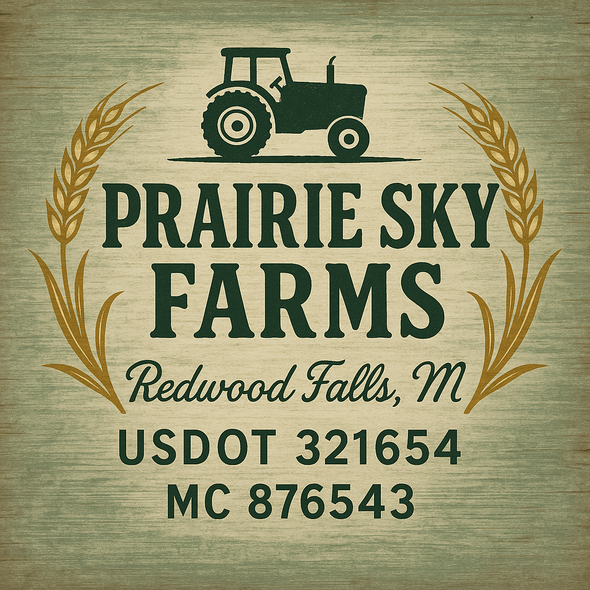 Farm, Farming or Family Farm Custom Truck Door Decal Sticker Signs, 2-Pack