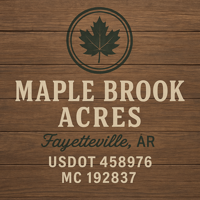 Farm, Farming or Family Farm Custom Truck Door Decal Sticker Signs, 2-Pack
