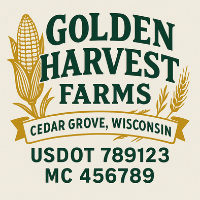 Farm, Farming or Family Farm Custom Truck Door Decal Sticker Signs, 2-Pack