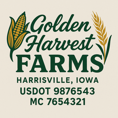 Farm, Farming or Family Farm Custom Truck Door Decal Sticker Signs, 2-Pack
