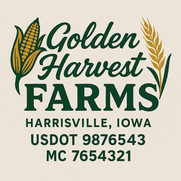 Farm, Farming or Family Farm Custom Truck Door Decal Sticker Signs, 2-Pack