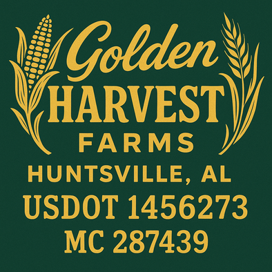 Farm, Farming or Family Farm Custom Truck Door Decal Sticker Signs, 2-Pack