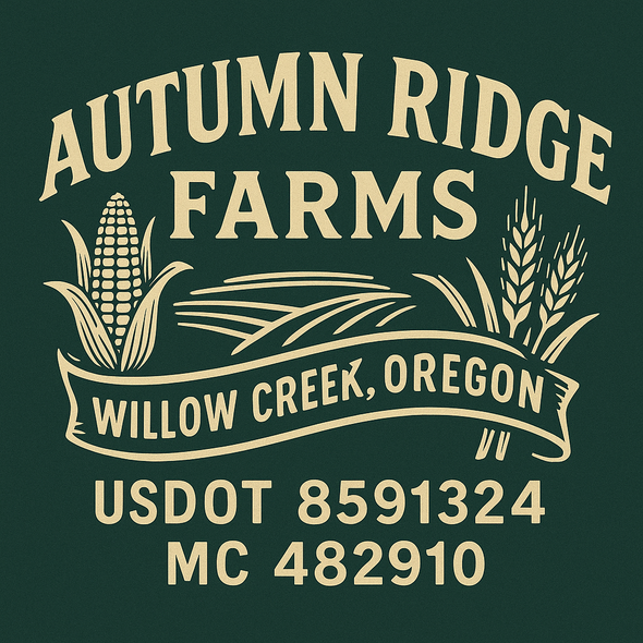 Farm, Farming or Family Farm Custom Truck Door Decal Sticker Signs, 2-Pack