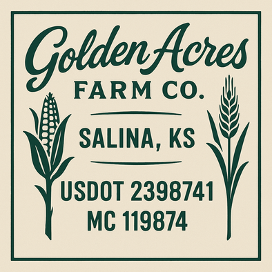 Farm, Farming or Family Farm Custom Truck Door Decal Sticker Signs, 2-Pack