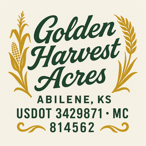 Farm, Farming or Family Farm Custom Truck Door Decal Sticker Signs, 2-Pack