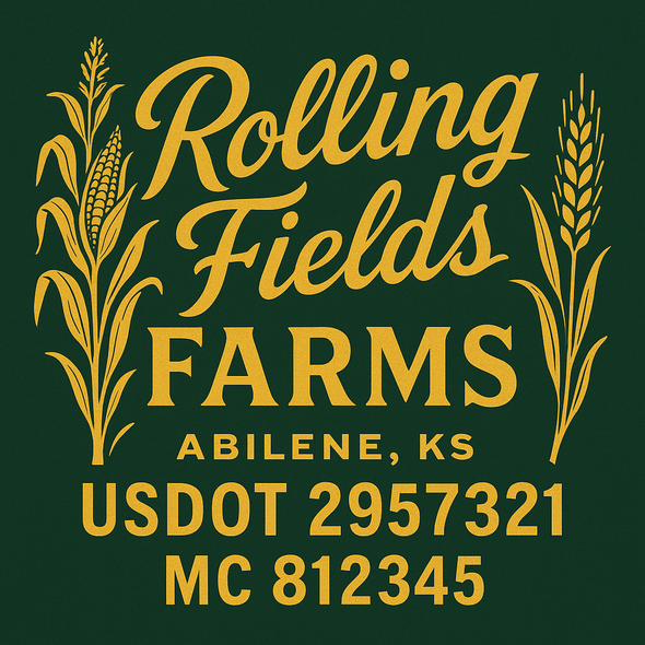 Farm, Farming or Family Farm Custom Truck Door Decal Sticker Signs, 2-Pack