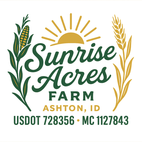 Farm, Farming or Family Farm Custom Truck Door Decal Sticker Signs, 2-Pack