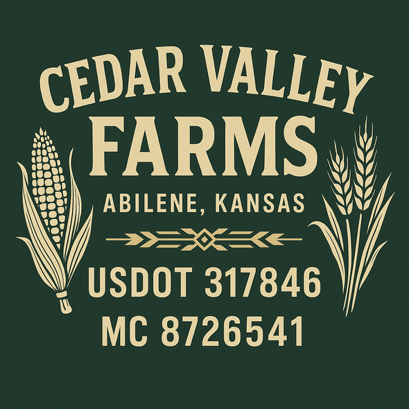 Farm, Farming or Family Farm Custom Truck Door Decal Sticker Signs, 2-Pack