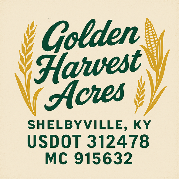 Farm, Farming or Family Farm Custom Truck Door Decal Sticker Signs, 2-Pack