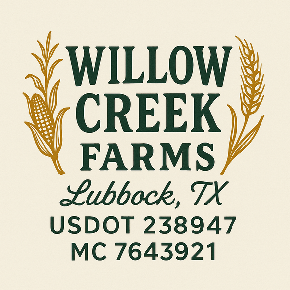 Farm, Farming or Family Farm Custom Truck Door Decal Sticker Signs, 2-Pack