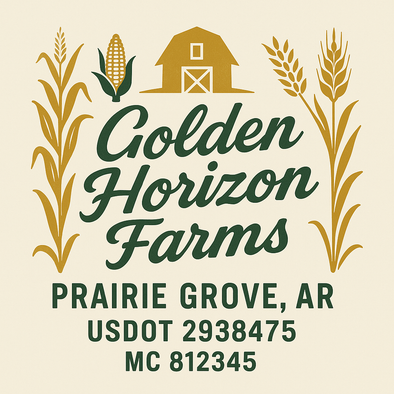 Farm, Farming or Family Farm Custom Truck Door Decal Sticker Signs, 2-Pack
