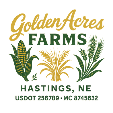 Farm, Farming or Family Farm Custom Truck Door Decal Sticker Signs, 2-Pack