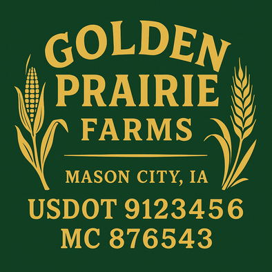 Farm, Farming or Family Farm Custom Truck Door Decal Sticker Signs, 2-Pack