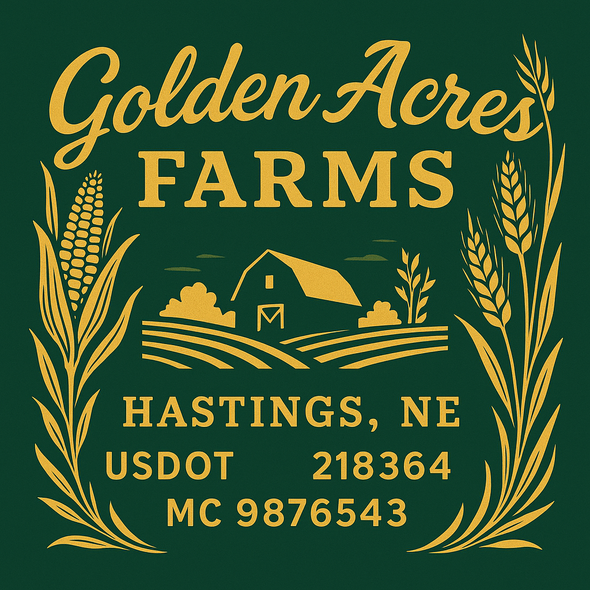 Farm, Farming or Family Farm Custom Truck Door Decal Sticker Signs, 2-Pack