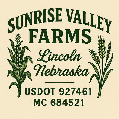 Farm, Farming or Family Farm Custom Truck Door Decal Sticker Signs, 2-Pack