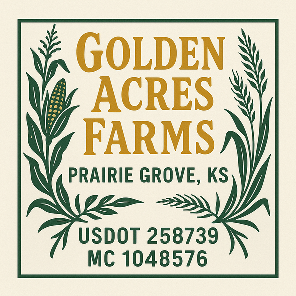 Farm, Farming or Family Farm Custom Truck Door Decal Sticker Signs, 2-Pack